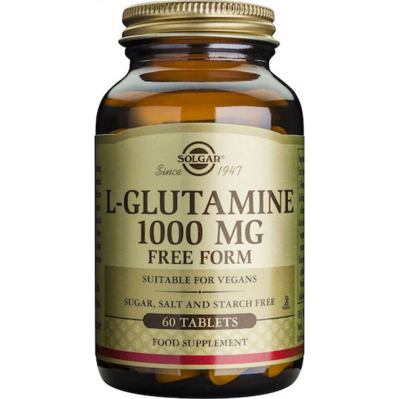 SOLGAR  L-Glutamine 1000mg 60tabs