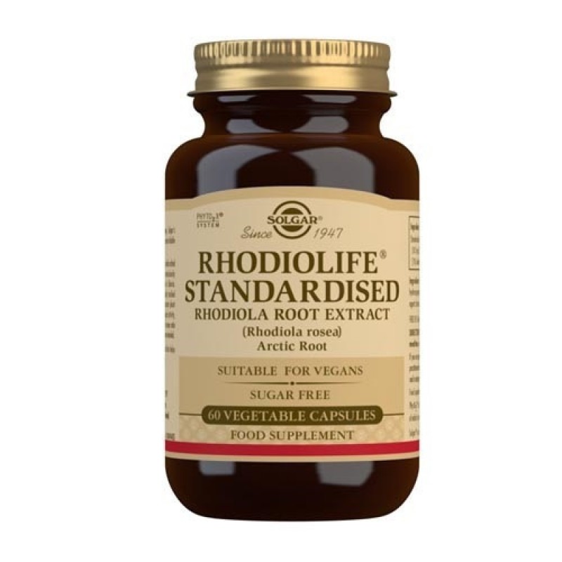 Solgar Rhodiola Root Extract 60 φυτικές κάψουλες Solgar Rhodiola Root Extract 60 φυτικές κάψουλες