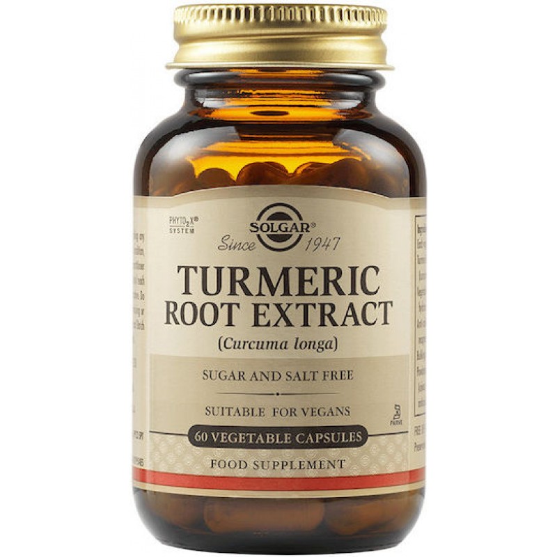Solgar Turmeric Root Extract 60veg caps