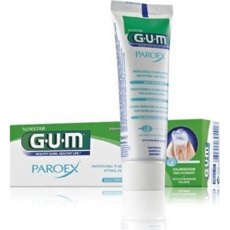 Gum Paroex 0.06% Οδοντόκρεμα κατά της Πλάκας & της Ουλίτιδας 75ml