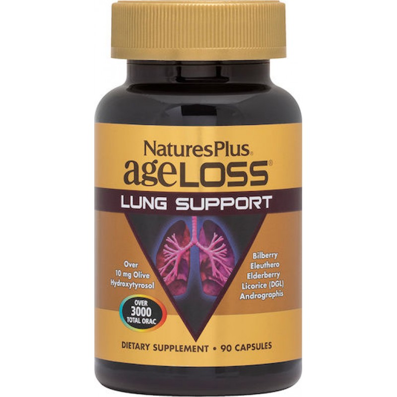 Nature's Plus -  AgeLoss Lung Support  90 caps