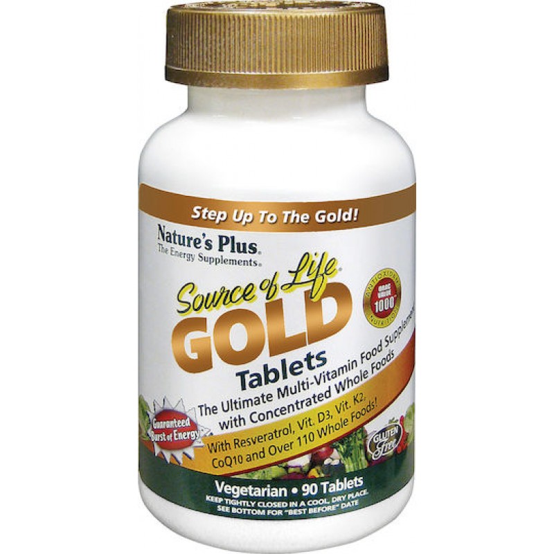 Nature's Plus SOURCE OF LIFE GOLD 90 tabs