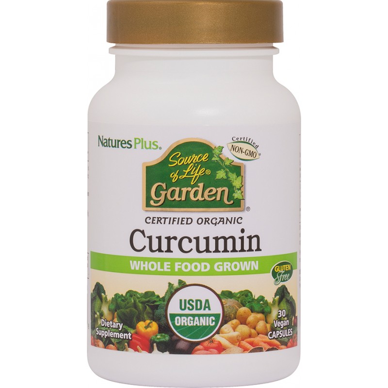 Nature's Plus Garden Curcumin 400mg 30 Caps