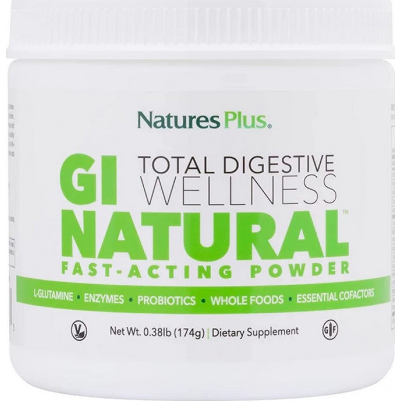 Nature's Plus GI Natural Drink Powder με Προβιοτικά και Πρεβιοτικά 174gr