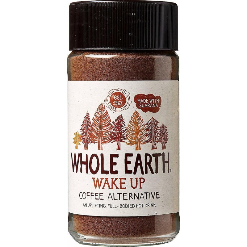 Whole Earth Υποκατάστατο Καφέ Wake Up με Γκουαράνα σε Κουτί 125gr
