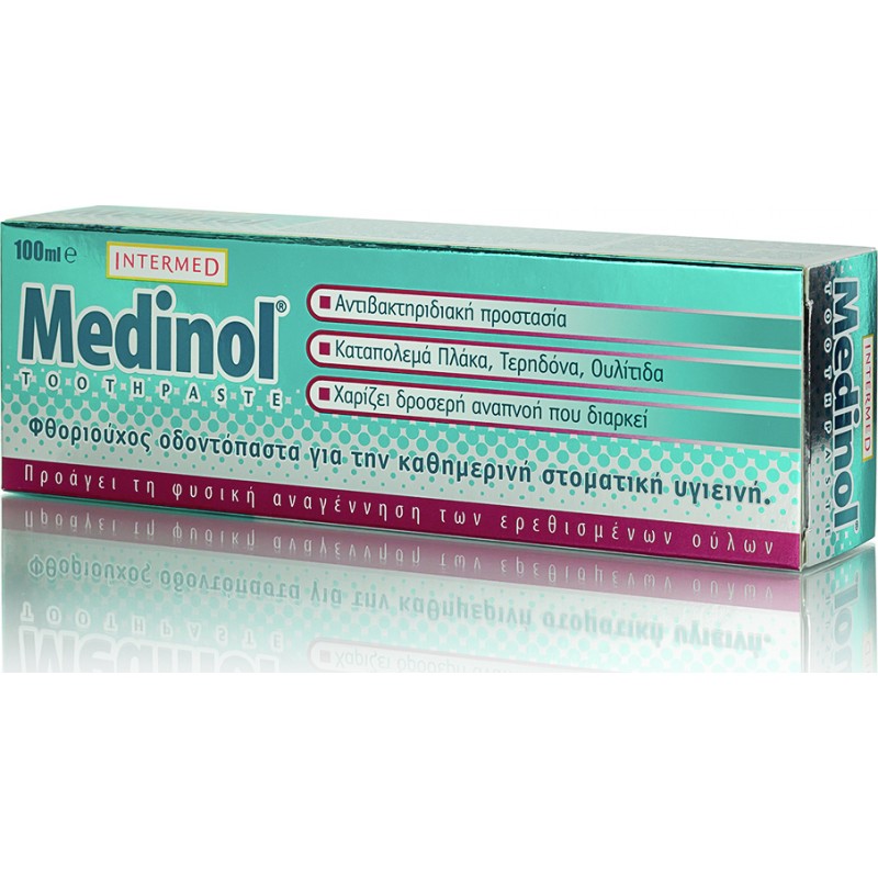 Intermed Medinol Tootpaste Οδοντόκρεμα για Ευαίσθητα Δόντια 100ml Intermed Medinol Tootpaste Οδοντόκρεμα για Ευαίσθητα Δόντια 100ml