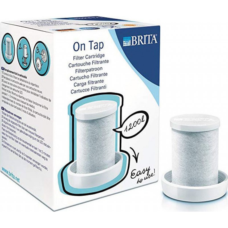 Brita Filter Refill 1200L On Tap - Ανταλλακτικό Φίλτρο Νερού για Βρύση από Ενεργό Άνθρακα Brita Filter Refill 1200L On Tap - Ανταλλακτικό Φίλτρο Νερού για Βρύση από Ενεργό Άνθρακα