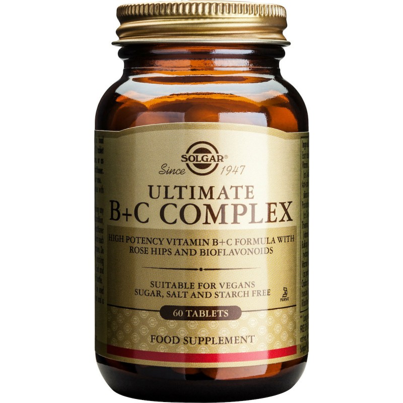 SOLGAR Ultimate B+C Complex 60 tabs SOLGAR Ultimate B+C Complex 60 tabs