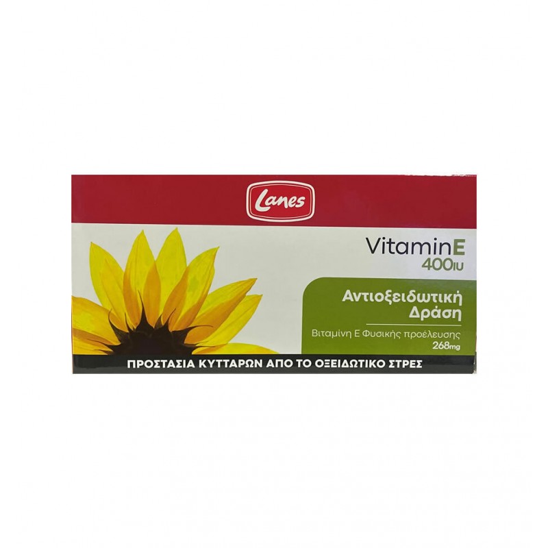 Lanes Vitamin E 400iu 30caps Lanes Vitamin E 400iu 30caps