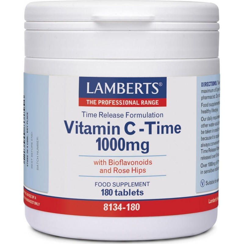 Lamberts Vitamin C 1000mg Time Release 180 tabs