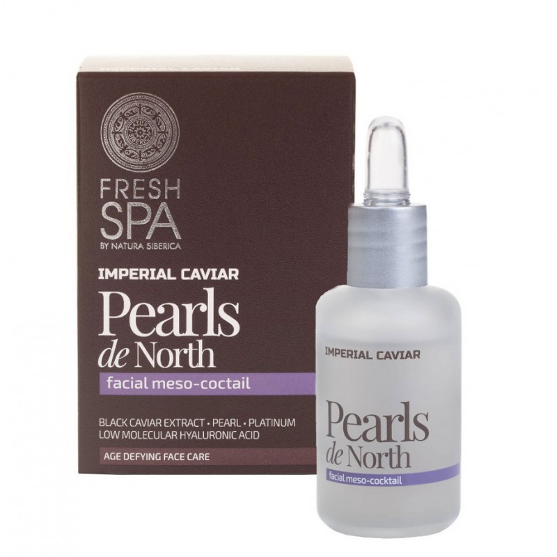 Natura Siberica Fresh Spa Imperial Caviar Pearls De North Facial Meso-Coctail Face Serum 30ML