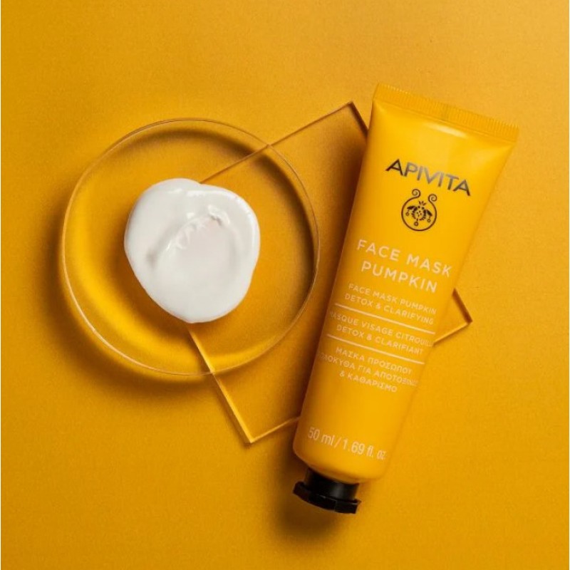 Apivita Express Beauty Detox Pumpkin Face Mask 50ml Apivita Express Beauty Detox Pumpkin Face Mask 50ml