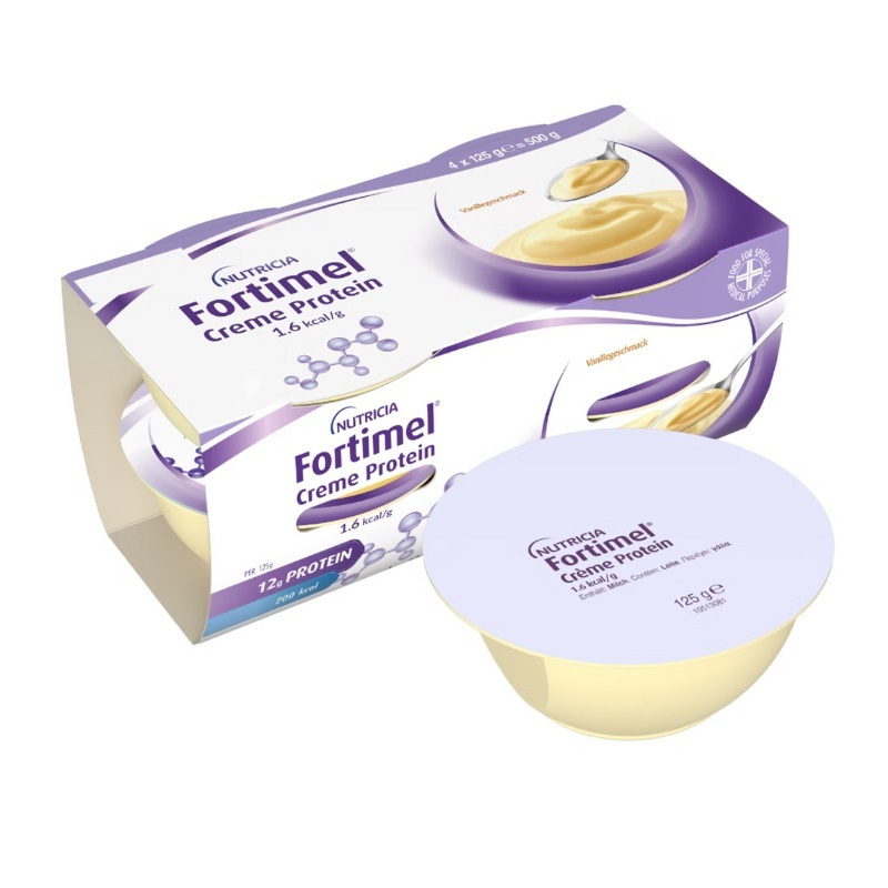 Nutricia Creme Protein Ειδικό Συμπλήρωμα Διατροφής 4 x 125gr Βανίλια Nutricia Creme Protein Ειδικό Συμπλήρωμα Διατροφής 4 x 125gr Βανίλια