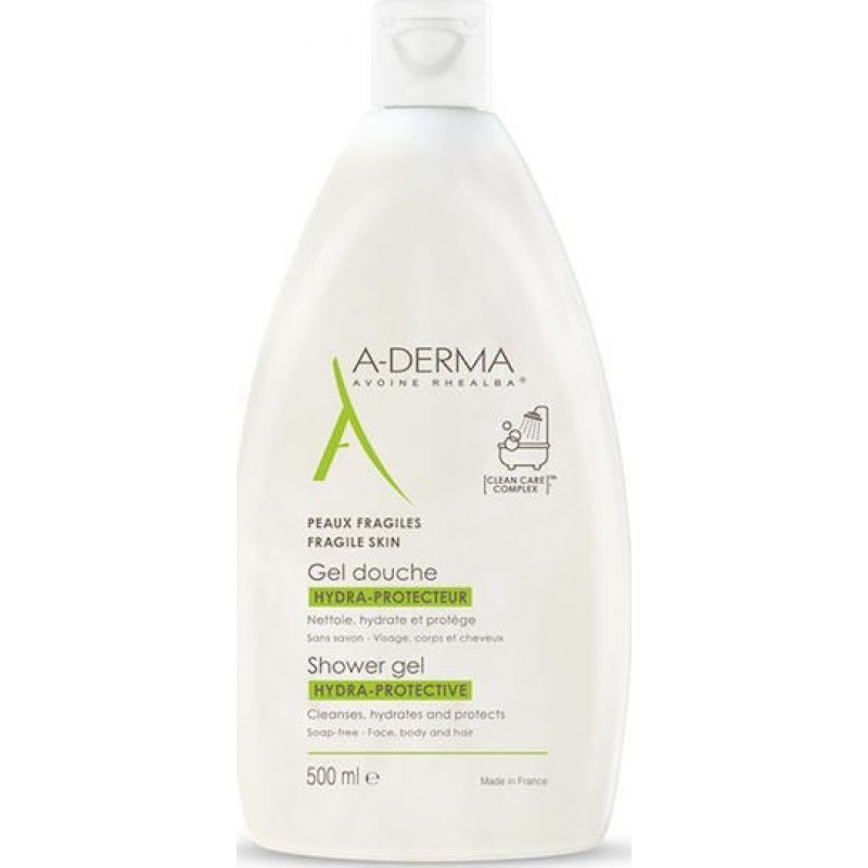 A-Derma Hydra-Protective Ενυδατικό Shower Gel 500ml