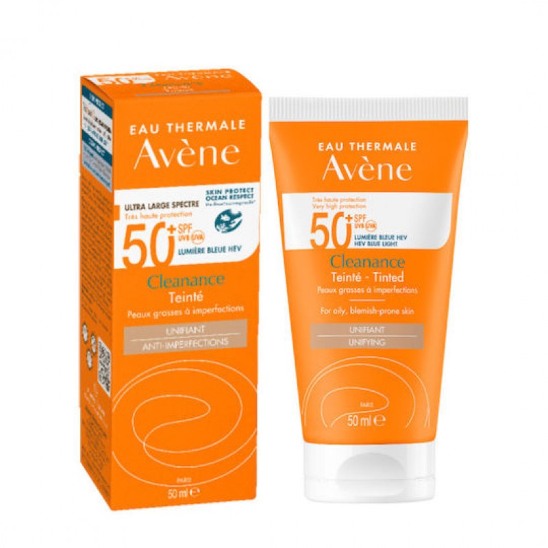 Avene Cleanance Solaire Teinte SPF50+ 50ml Avene Cleanance Solaire Teinte SPF50+ 50ml