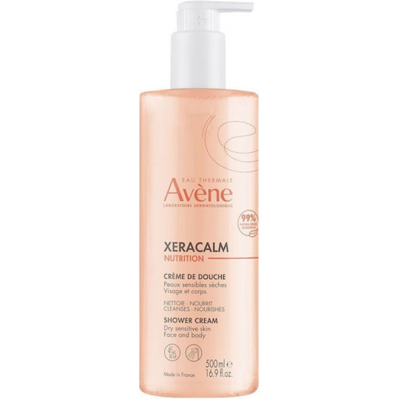 Eau Thermale Avène Xeracalm Nutrition Ενυδατικό Κρεμώδες Aφρόλουτρο 500ml