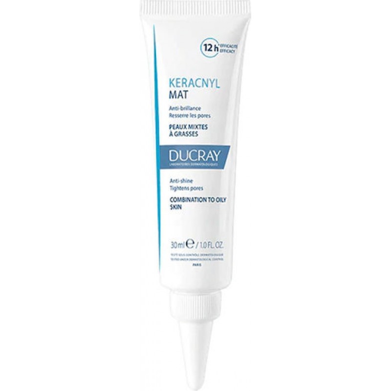 Ducray Keracnyl Mat 24ωρη Κρέμα Προσώπου κατά της Ακμής 30ml