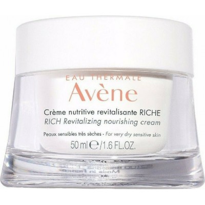 Eau Thermale Avène Revitalizing Nourishing Rich Ενυδατική Κρέμα Προσώπου Ημέρας κατά των Ατελειών 50ml