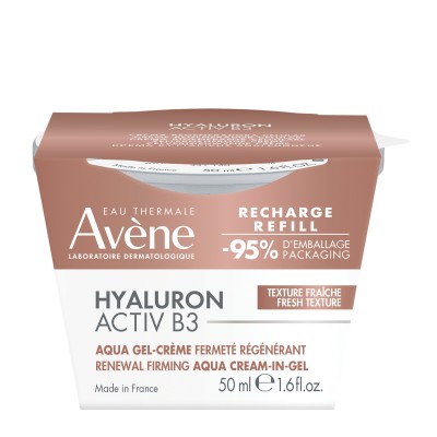 Eau Thermale Avène Hyaluron Activ B3 Refill Gel Προσώπου για Αντιγήρανση & Σύσφιξη με Υαλουρονικό Οξύ & Νιασιναμίδη 50ml