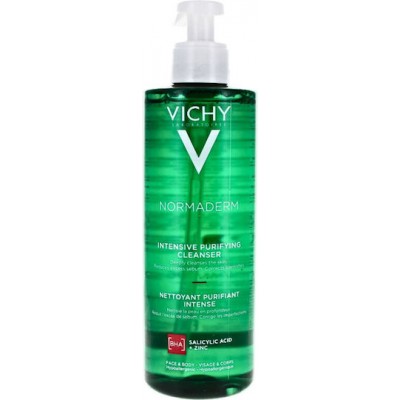 Vichy Normaderm Phytosolution Gel Καθαρισμού Προσώπου για Ακνεϊκές Επιδερμίδες 400ml