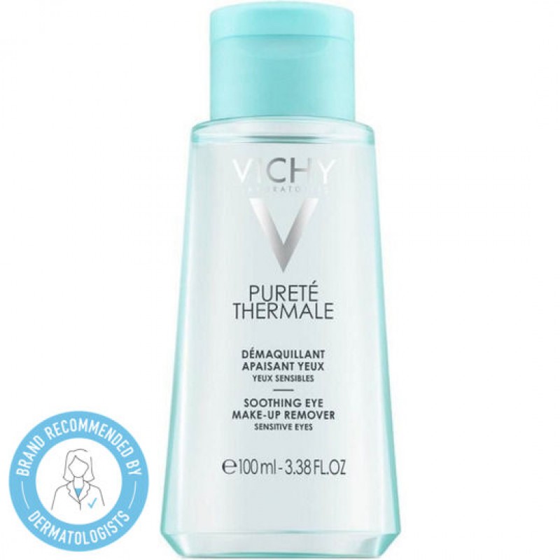 Vichy Purete Thermale Soothing Υγρό Ντεμακιγιάζ Ματιών 100ml