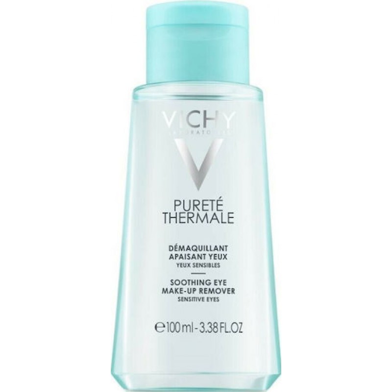 Vichy Purete Thermale Soothing Υγρό Αφαίρεσης Μακιγιάζ Ματιών 100ml Vichy Purete Thermale Soothing Υγρό Αφαίρεσης Μακιγιάζ Ματιών 100ml