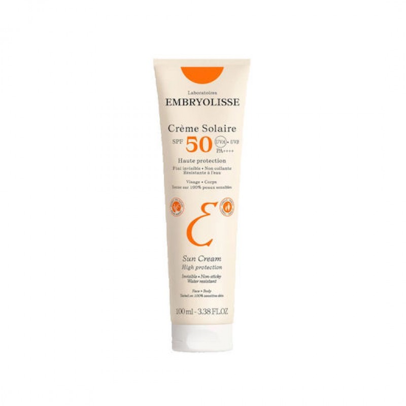 Embryolisse Sun Cream High Protection Spf 50, 100ml
