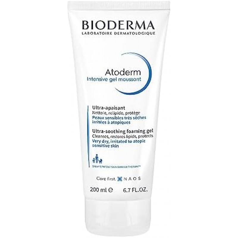 Bioderma Gel Καθαρισμού Atoderm Intensive Ultra Apaisant για Ξηρές Επιδερμίδες 200ml Bioderma Gel Καθαρισμού Atoderm Intensive Ultra Apaisant για Ξηρές Επιδερμίδες 200ml