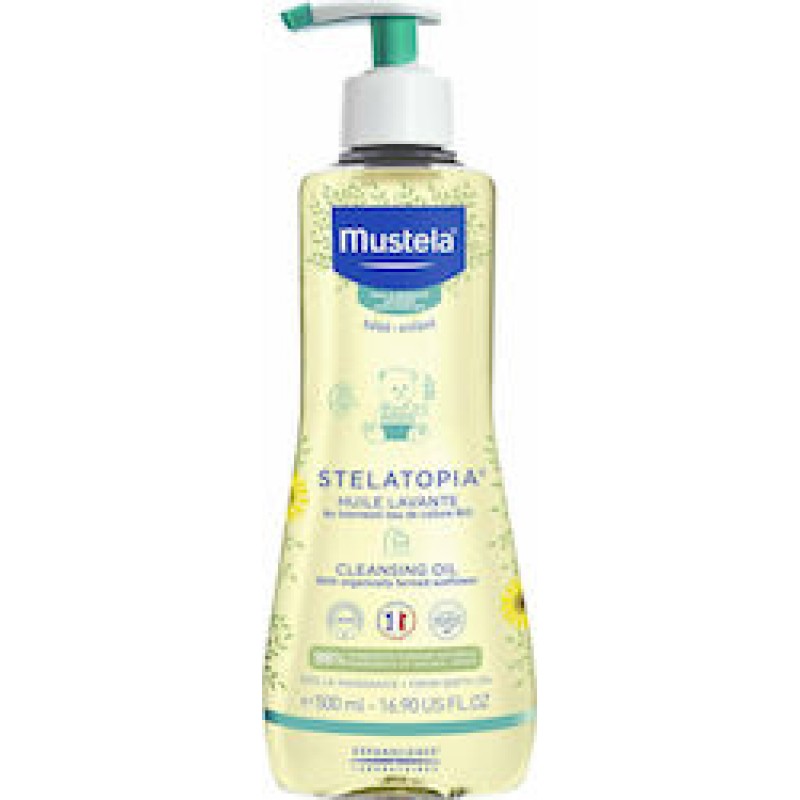 Mustela Stelatopia για Ατοπικό Δέρμα 500ml με Αντλία