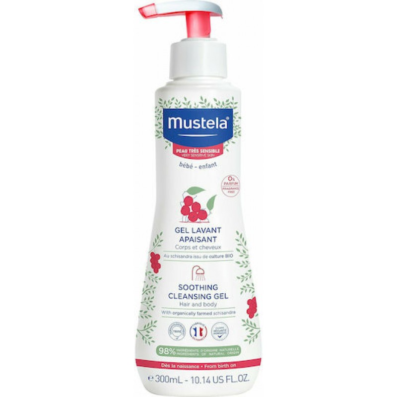 Mustela Gel Καθαρισμού για Ατοπικό Δέρμα 300ml με Αντλία