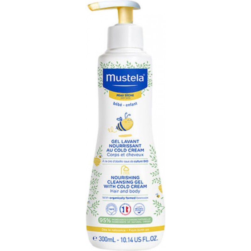 Mustela Gel Καθαρισμού 300ml με Αντλία