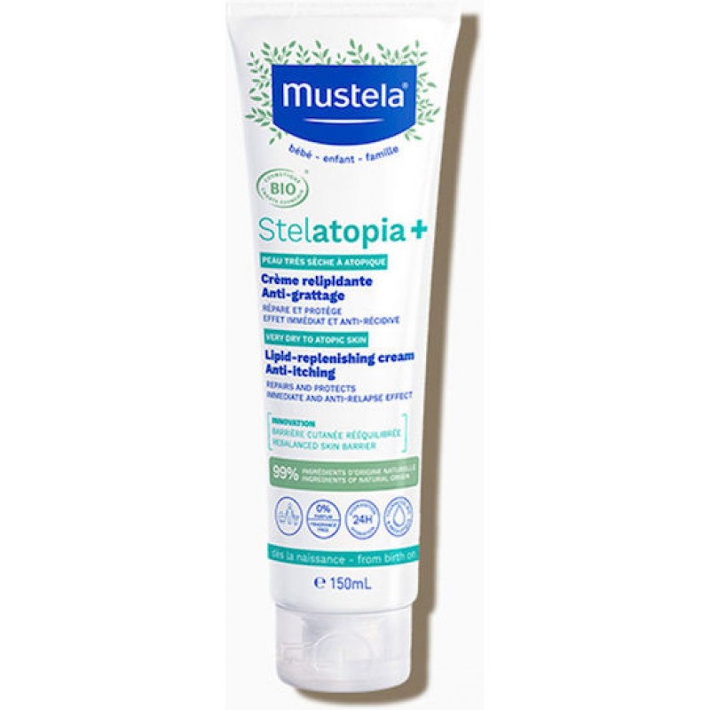 Mustela Stelatopia+ Lipid-Replenishing Cream 150ml Mustela Stelatopia+ Lipid-Replenishing Cream 150ml