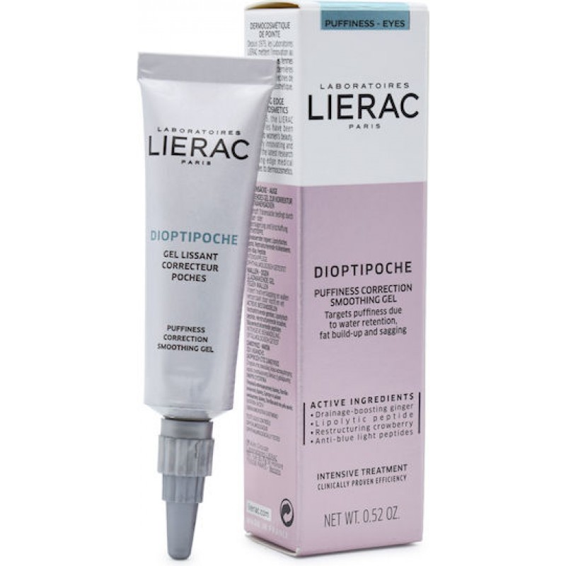 Lierac Dioptipoche Gel Ματιών για Σακούλες 15ml