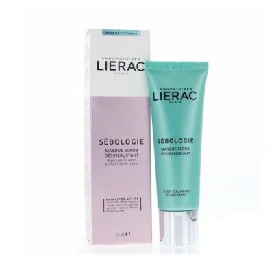Lierac Sebologie Deep Cleansing Scrub Mask Απολεπιστική Μάσκα Προσώπου 50ml
