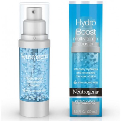 Neutrogena Hydro Supercharged Serum Booster Προσώπου με Βιταμίνη E & Υαλουρονικό Οξύ για Λάμψη 30ml