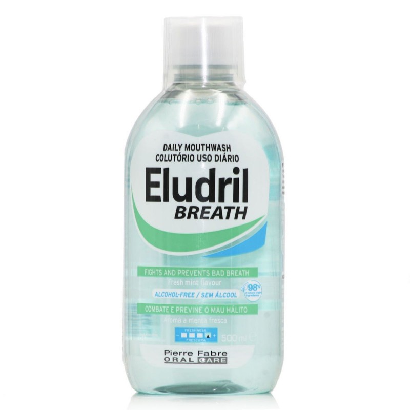 Elgydium Eludril Breath Στοματικό Διάλυμα κατά της Κακοσμίας 500ml Elgydium Eludril Breath Στοματικό Διάλυμα κατά της Κακοσμίας 500ml