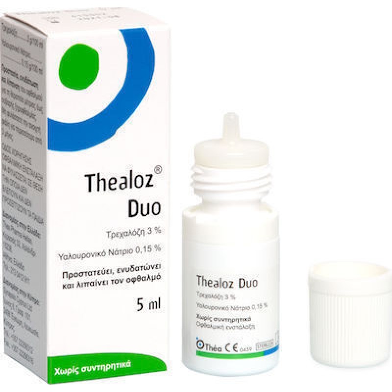 Thea Pharma Hellas Thealoz Duo Οφθαλμικές Σταγόνες 5ml
