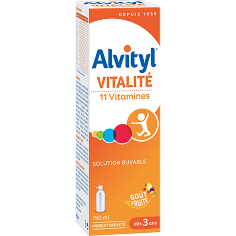 Alvityl Vitalite 11 Vitamines Βιταμίνη για Ενέργεια 150ml