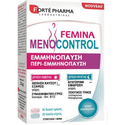 Forte Pharma Feminae Menopause Συμπλήρωμα για την Εμμηνόπαυση 60 Ταμπλέτες
