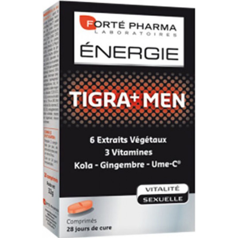 Forte Pharma Energie Tigra + Men Συμπλήρωμα για Λίμπιντο & Ενίσχυση της Τεστοστερόνης 28 ταμπλέτες