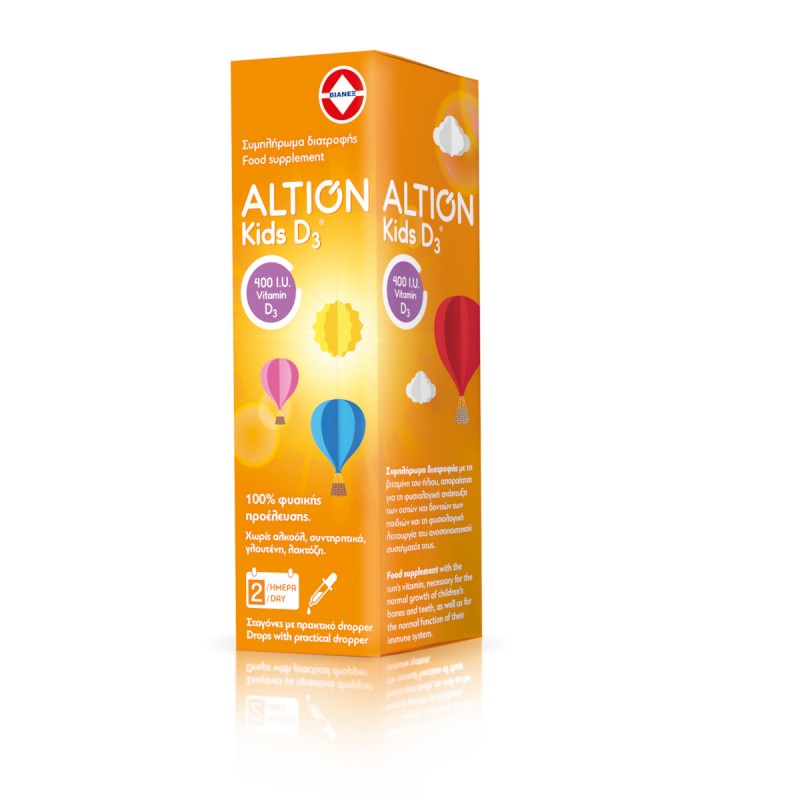 ALTION Kids D3 Drops 400iu 20ml