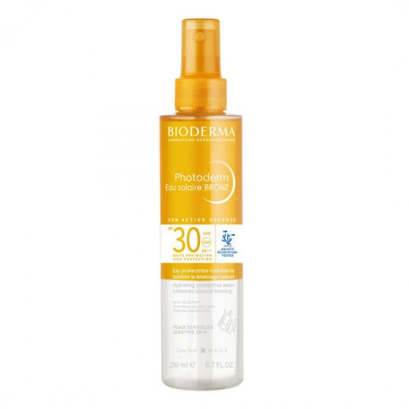 Bioderma Photoderm Eau Solaire Bronz Αντηλιακό για το Σώμα SPF30 σε Spray 200ml