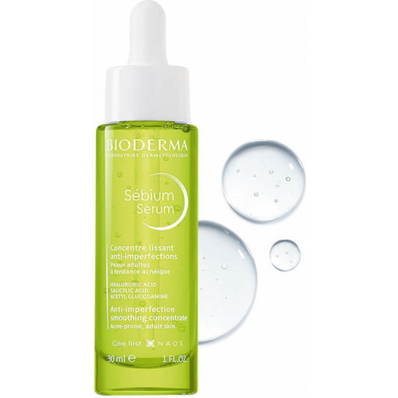 Bioderma Αντιγηραντικό Serum Προσώπου με Υαλουρονικό Οξύ & Σαλικυλικό Οξύ 30ml Bioderma Αντιγηραντικό Serum Προσώπου με Υαλουρονικό Οξύ & Σαλικυλικό Οξύ 30ml