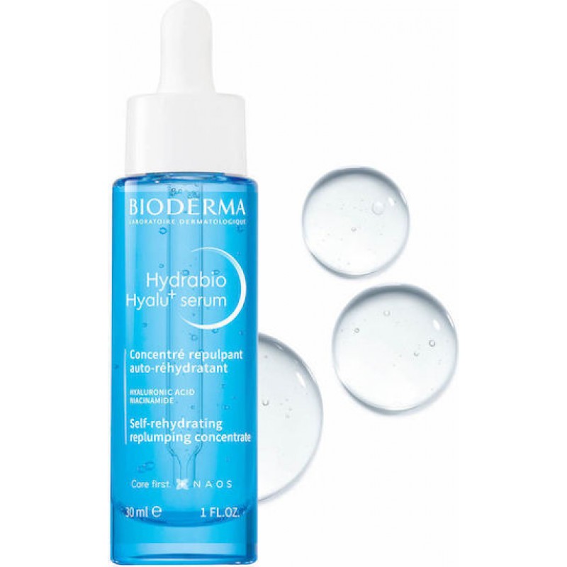 Bioderma Hydrabio Hyalu+ Αντιγηραντικό Serum Προσώπου με Νιασιναμίδη & Υαλουρονικό Οξύ 30ml