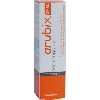 Arubix Sun Cream Teintee Αντηλιακή Κρέμα Προσώπου SPF50 με Χρώμα 40ml