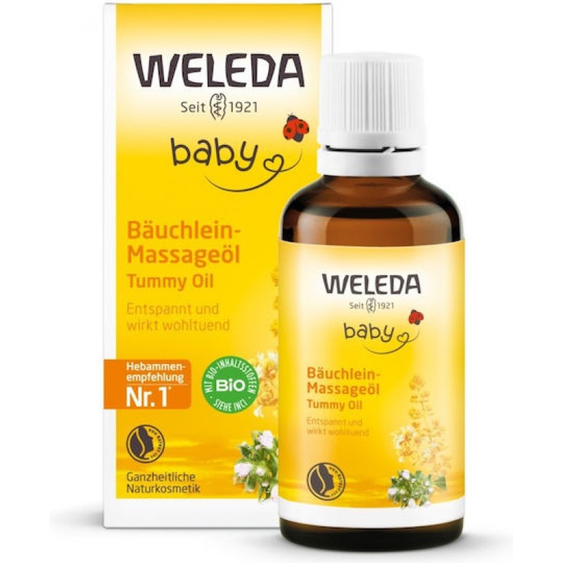 WELEDA Λάδι Μασάζ με Αμύγδαλο για την Κοιλίτσα του Μωρού 50ml WELEDA Λάδι Μασάζ με Αμύγδαλο για την Κοιλίτσα του Μωρού 50ml
