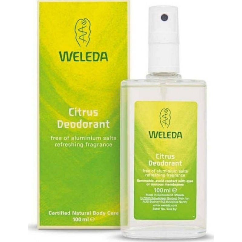 Weleda Citrus Φυσικό Αποσμητικό 24h σε Spray Χωρίς Αλουμίνιο 100ml