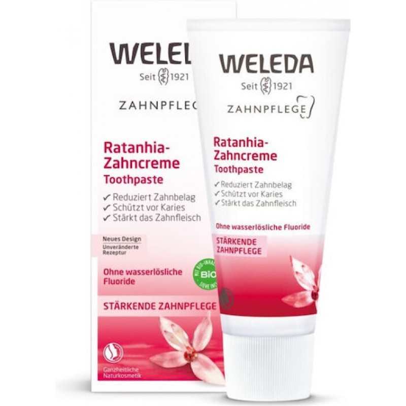 Weleda Ρατάνια Οδοντόκρεμα κατά της Ουλίτιδας 75ml