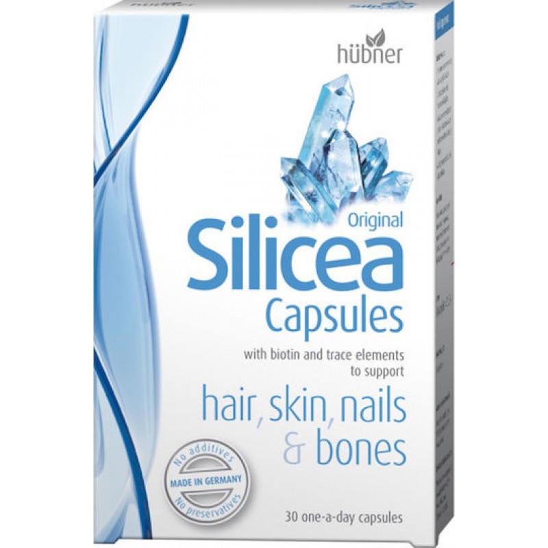 Hubner Silicea Συμπλήρωμα για Υγιή Μαλλιά, Δέρμα & Νύχια 30 κάψουλες