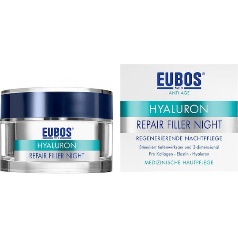 Eubos Anti Age Hyaluron Repair Filler Night Cream 50ml Eubos Anti Age Hyaluron Repair Filler Night Cream 50ml